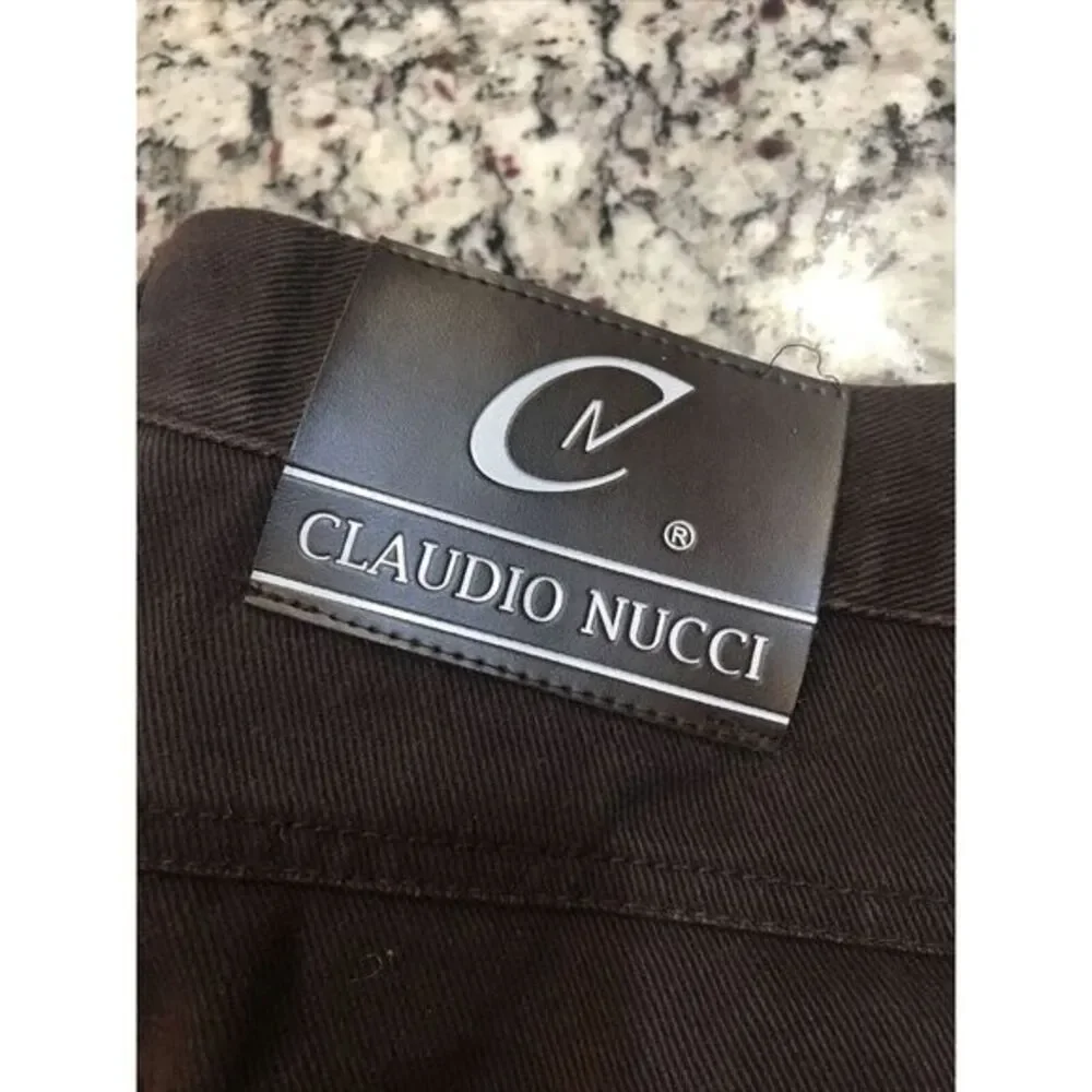 Claudio Nucci Classic‎ Straight Jeans Brown Denim 38x32